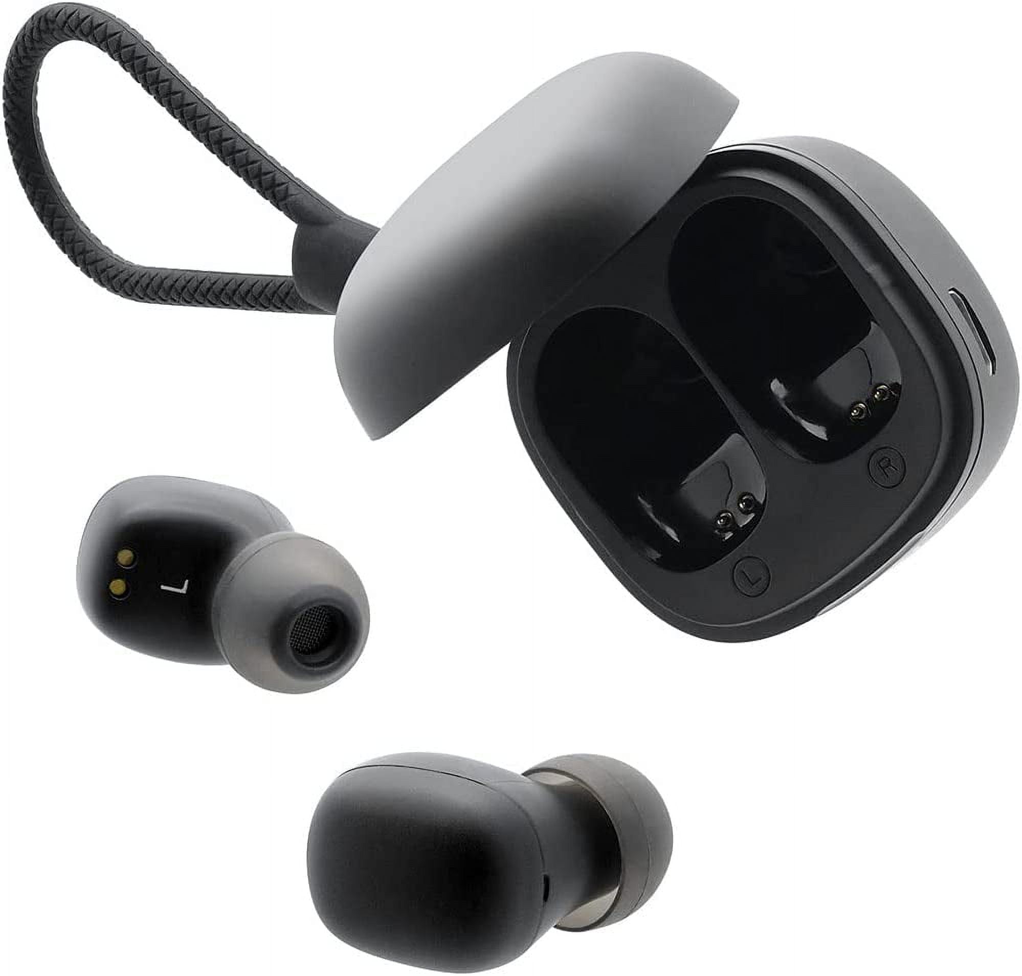 ADV. 500 True Earbuds World s Smallest BT 5.2 Earphones Wide Range Connection Touch Control Walmart