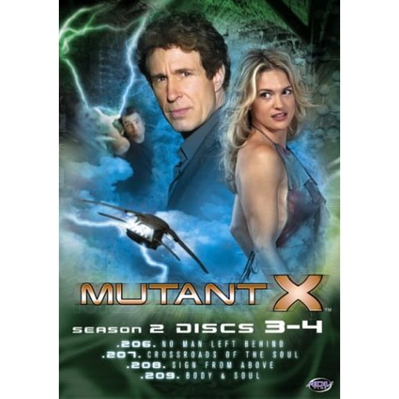 ADV Films Mutant X: Season 2, Discs 3-4 DVD NEW