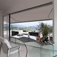 thumbnail image 1 of Advaning Slim Gray Series 14x10 ft. Manual Retractable Patio Awning - Gray, 1 of 7