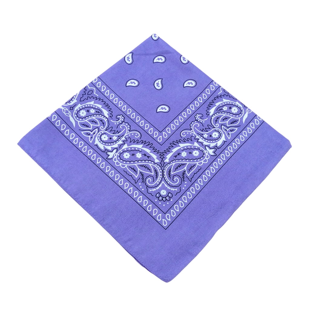 Vinuwu 12 Pack Bandana, Colourful Paisley Head Scarfs For Women Men, Stylish Nylon Headband, Neckerchief Snood Skull Cap, Square Face Covering For