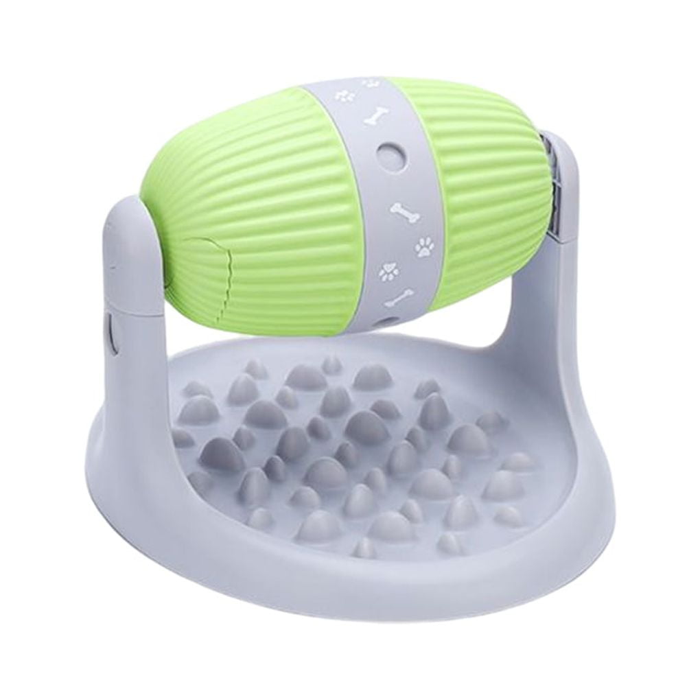 ADVEN Food Dispensing Interactive Toy Adjustable Height Pet Slow Feeder