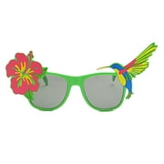 ADVEN Glasses Tropical Boho Summer Dress Elegant Floral Sunglasses Party Accessories