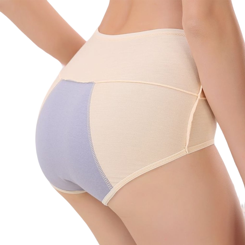 ADVEN Leakproof Menstrual Period Panties Washable Underwear Physiological  Pants Comfortable Briefs Seamless Waterproof Lingerie Pink 