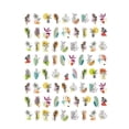 thumbnail image 1 of ADVEN Nails Stickers 3D Embossed Decals Printing Manicure Beauty Sliders DIY Decor Adhesive Abstract Decorations Accessories WG477, 1 of 5