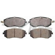 ADVICS AD0929 Ultra-Premium Front Disc Brake Pad Set