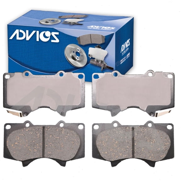 ADVICS Front Disc Brake Pad Set compatible with Toyota 4Runner 2003-2018