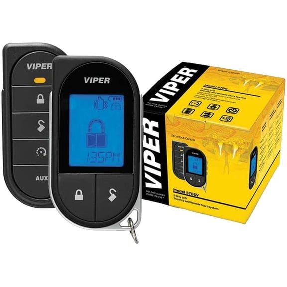 ADW Bundle Viper 5706V, 2-Way Security Remote Start System LCD Display, 2-Way Communication Bundle
