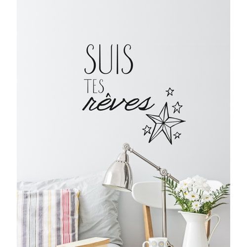 ADZif Blabla Suis Tes R ves FR Wall Decal