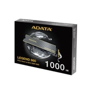 Adata LEGEND 860 SLEG-860-1000GCS 1000 GB Solid State Drive - M.2 2280 Internal - PCI Express NVMe PCI Express NVMe 4.0 x4 - Notebook, Desktop PC, Gaming Console Device Supported - 320 TB TBW