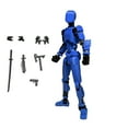 thumbnail image 1 of ADruer Action Figures Stick Robot Action Figure 3D Printed Robo Multi-Jointed Movable, Action Figure Articulated for Collectors Desktop Decorations Game Lovers Gifts (Assembled-A), 1 of 1