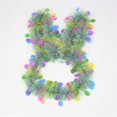 thumbnail image 1 of ADruer Easter Tinsel Garland Decorations - 6.6ft Metallic Glitter Twist Hanging Garlands for Easter Tree, Fireplace Mantel, Front Door - Easter Ornaments for Home Decors - Wall Wreath (3pc), 1 of 7