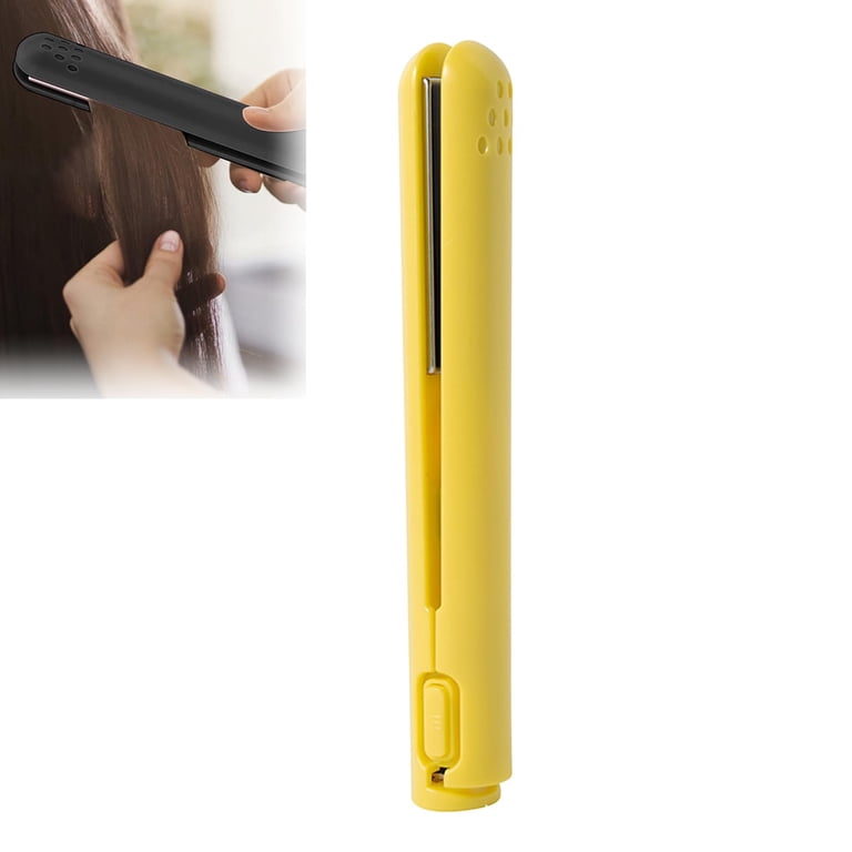 Like New Yellow Curling Iron Conair Hair Curling Iron Yellow CD102J and Hair  main image 4