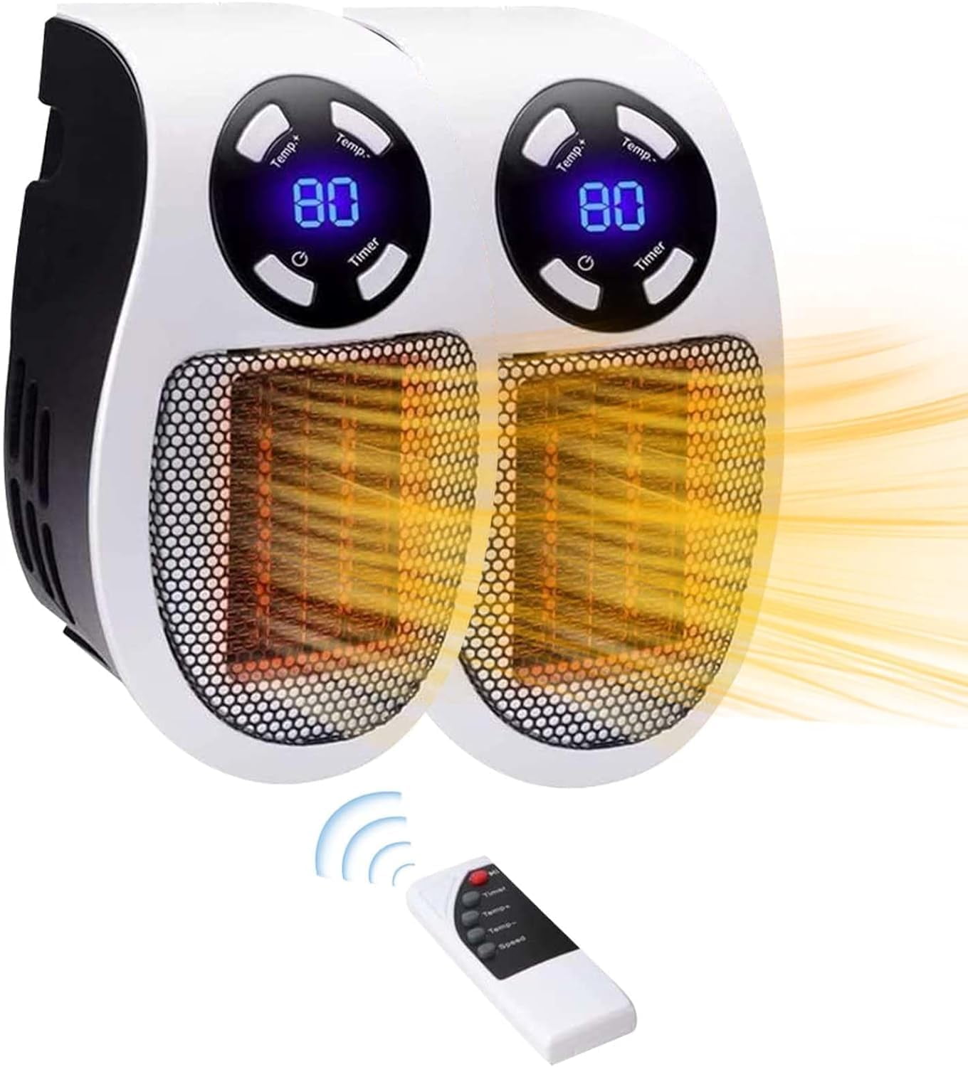 Small Portable Heater For Bathroom ADruer Portable Space Heater, 500W Small Space Heaters Mini Top Heat