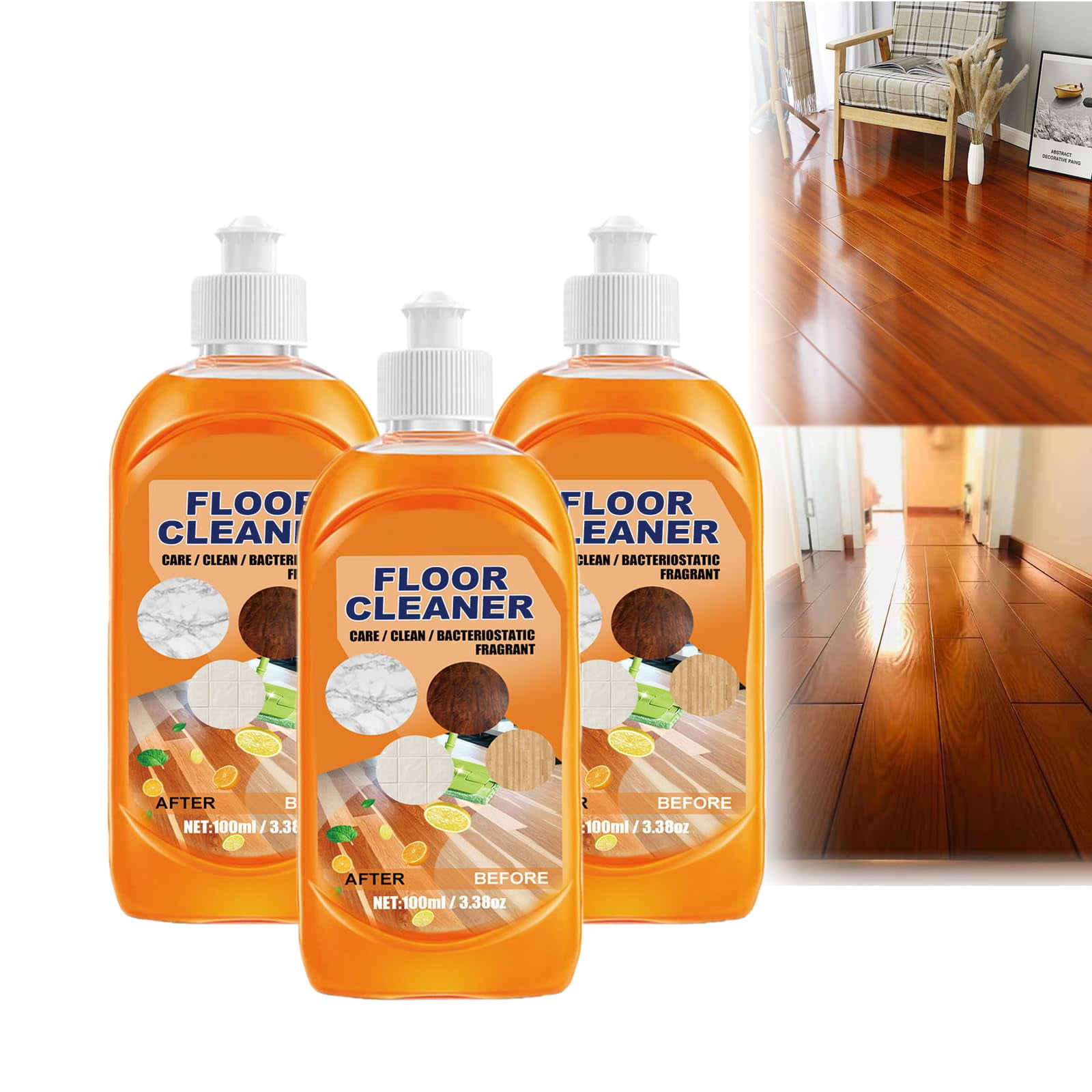 ADruer Powerful Decontamination Floor Cleaner, 100ml Multi-Purpose ...