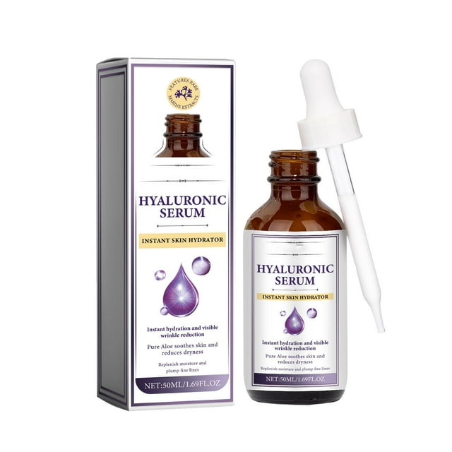 ADruer Retinol Skin Care Treatment For Face, Hyaluronic Gentle Facial Formula Targets Fine Lines Puffiness Peptide Concentrate Serum Plumps Lifts Evens Skin (Hyaluronic Serum)