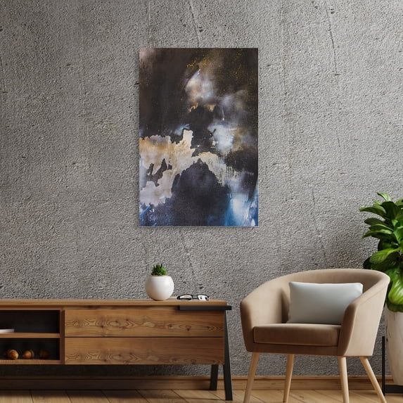 AE Abstract Wall Art | Contemporary Wall Art (16X24 inch) | Framed Canvas Wall Art For Living Room, Bedroom, Bathroom & Kitchen | UL & FSC Certified INK & Material | Made in the USA