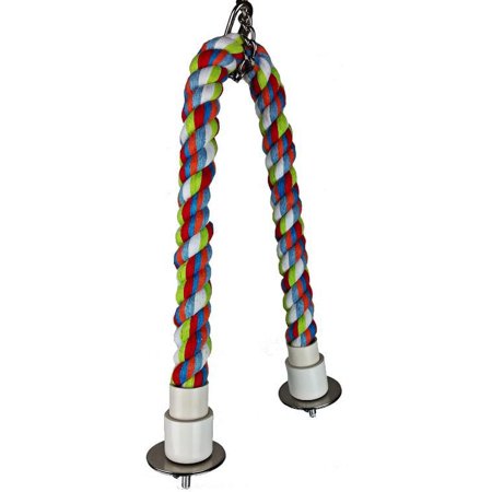 AE Cage Company Great Companions Comfy Cable Perch Large 36" Long (2 Pack)