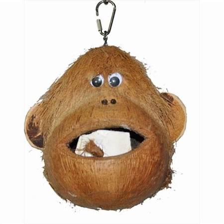 AE Cage Company Happy Beaks Coco Monkey Head for Birds