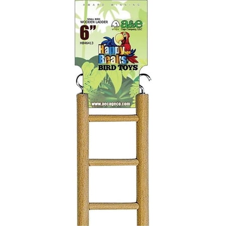 AE Cage Company Small Bird Wooden Hanging Ladder