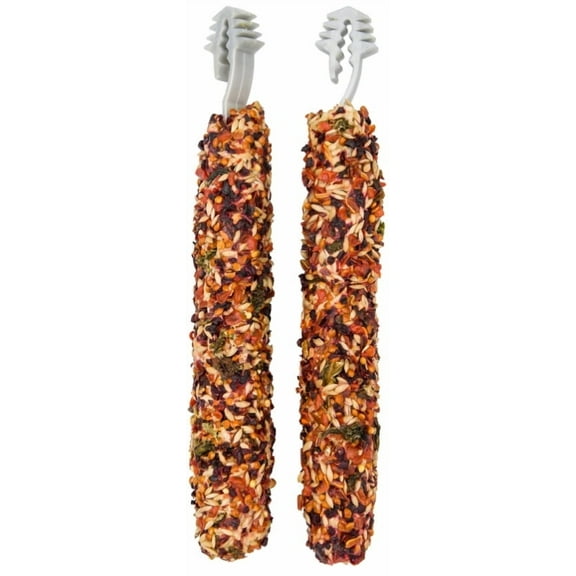 AE Cage Company Vitaline Smakers Vege Bird Treat for Small and Medium Birds [Bird Treat Sticks, New Bird Supplies, Bird Supplies] 2 count