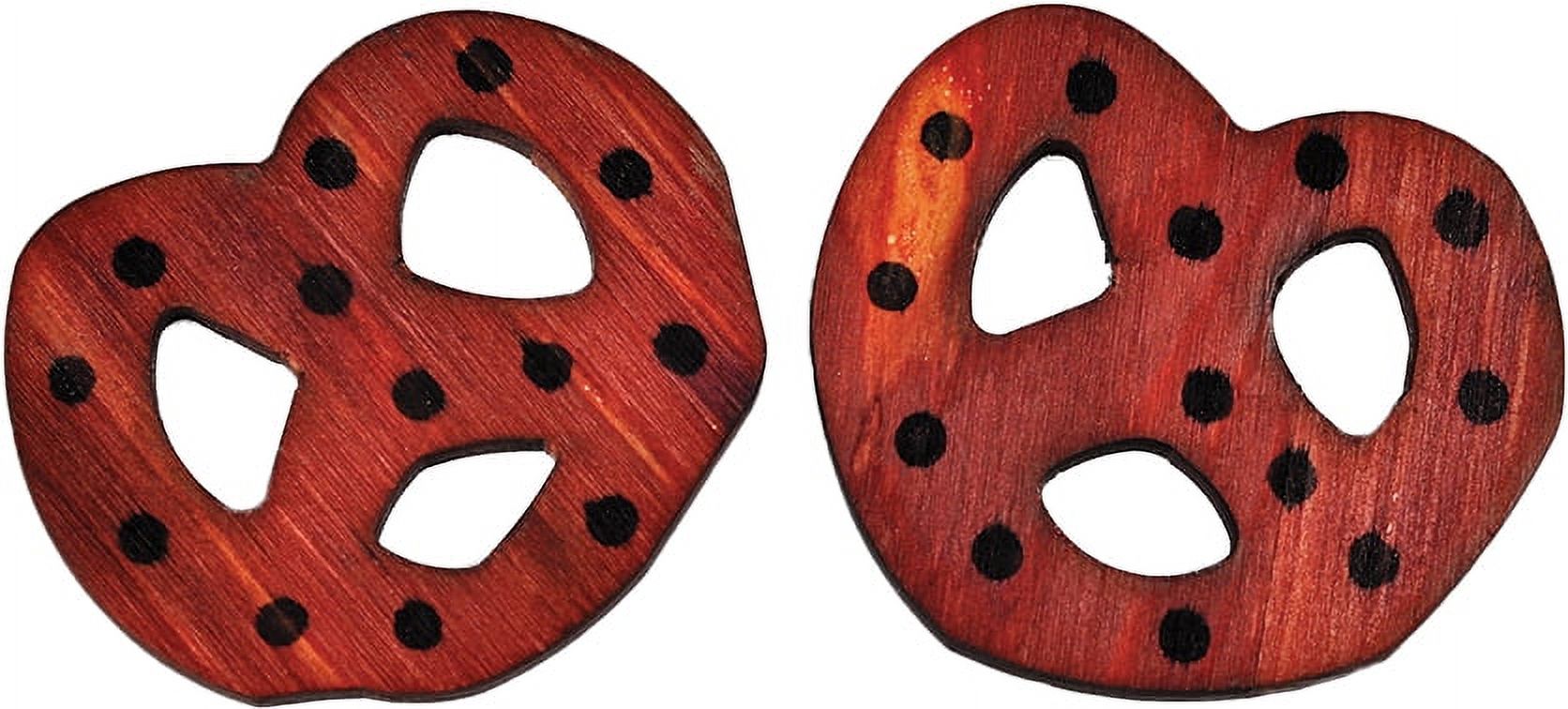 AE Cage Company Wooden Pretzels Chew Toy [Small Pet Chew Toys, Small Pet Supplies] 24 count (12 x 2 ct)