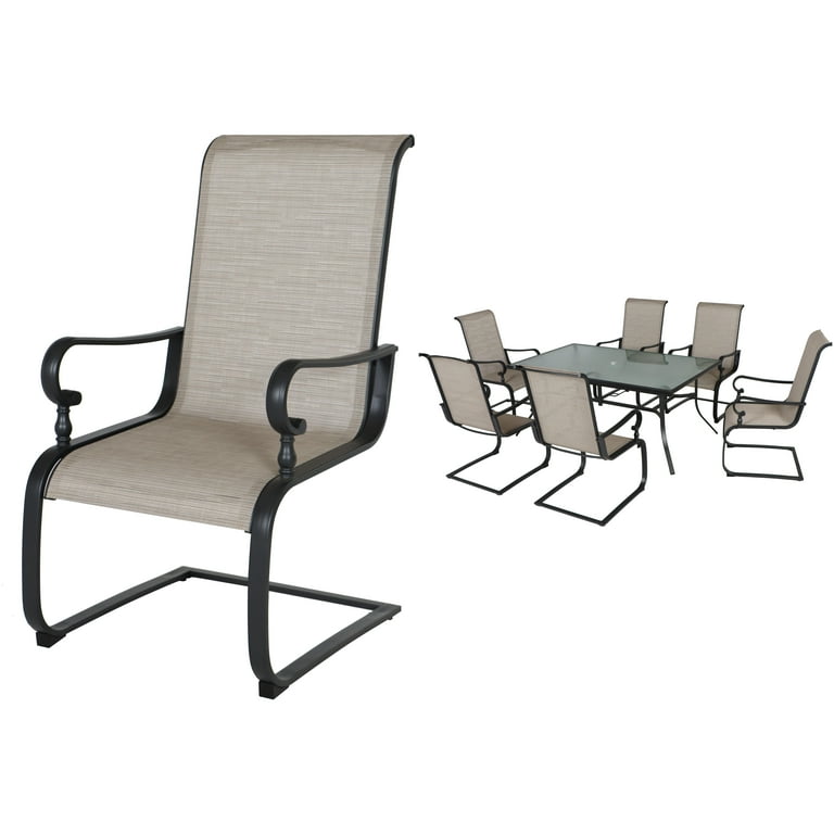 AE Outdoor 7 piece Sling Patio Dining Set Walmart