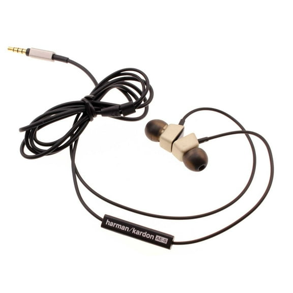 AE-S Headphones for Kyocera DuraXE Epic, DuraForce Pro 2 - Harman Kardon High-Performance Earphones w Mic Earbuds Handsfree Headset for Kyocera DuraXE Epic, DuraForce Pro 2