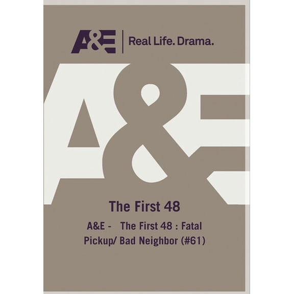 First 48 Fatal Pickup Bad Neighbor (DVD), A&E, Documentary