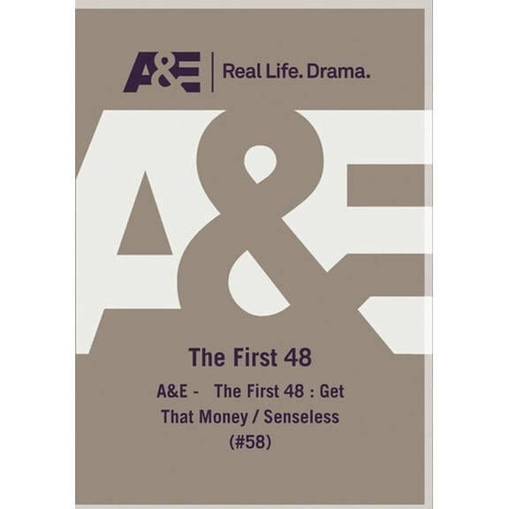 First 48 Get That Money Senseless (DVD), A&E, Documentary