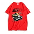 thumbnail image 1 of AE86 Japan Anime Initial D T-shirt Men Summer Cool Short Sleeves Tshirt Casual Homme Tshirt Racing Drift Car Graphic Tees, 1 of 2