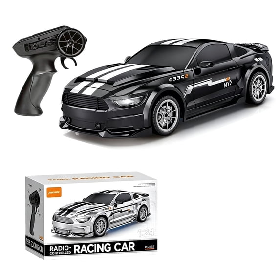 Coche RC Drift 4WD – Escala 1/16 Con Luces LED Y Control 2.4G – Velocidad De 10 Km/h – Batería USB – Regalo Para Niños Y Adultos