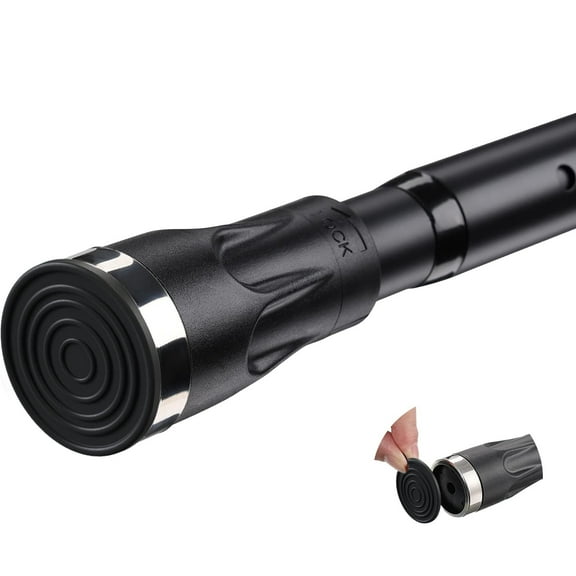 AEASKIEY Extra Long Tension Shower Curtain Rod, Adjustable Heavy Duty Tension Rod for Bathroom Closet Windows, 115 inch