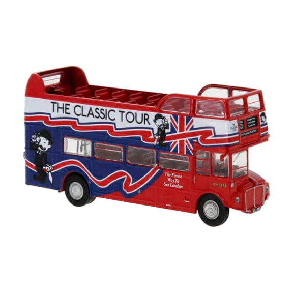 AEC Routemaster Open Top (The Classic Tour 1960) [1:87 scale in Red/Blue]