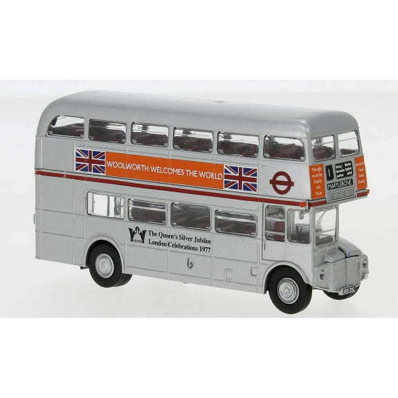 AEC Routemaster (Silver Jubilee 1977) [1:87 scale in Silver]