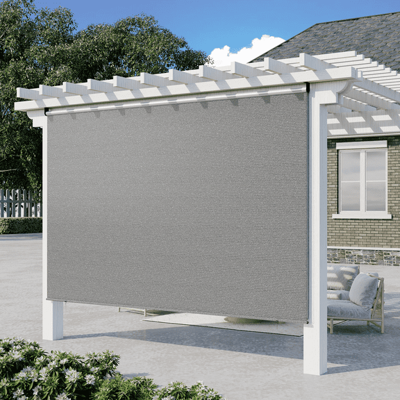 AECOJOY 10' x 10' Wood Gazebo, Outdoor Heavy Duty Wooden Pergola on Clearance, Patio Lean to Hardtop Awnings