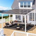 thumbnail image 1 of AECOJOY 12' x 12' Hardtop Gazebo Outdoor Aluminum Pergola ​For Garden, Patio, Backyard-​White, 1 of 7