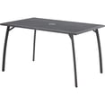 thumbnail image 1 of AECOJOY Metal Patio Dining Table ,Weather-Resistant Table Rectangular-B, 1 of 5