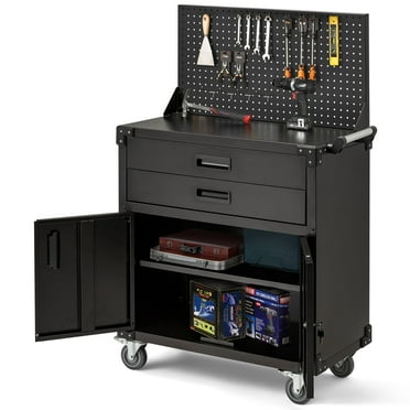7-Drawer Rolling Tool Chest with Key Locking - Multifunctional Tool ...