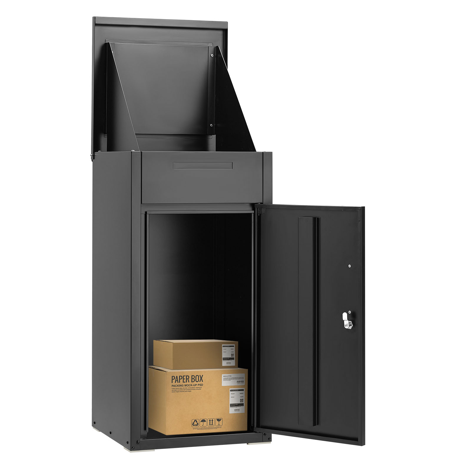 Step2 Atherton Reserve Black Mailbox with Package Storage