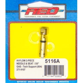 AED Performance .140 Bottom Feed Hi-Flow Needle & Seat - Each