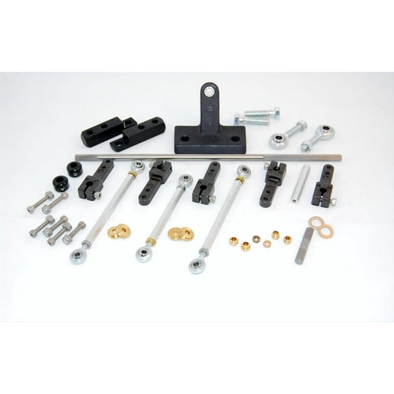 AED Performance 7000 Pro Tunnel Ram Throttle Linkage Kit, Small Block Chevy