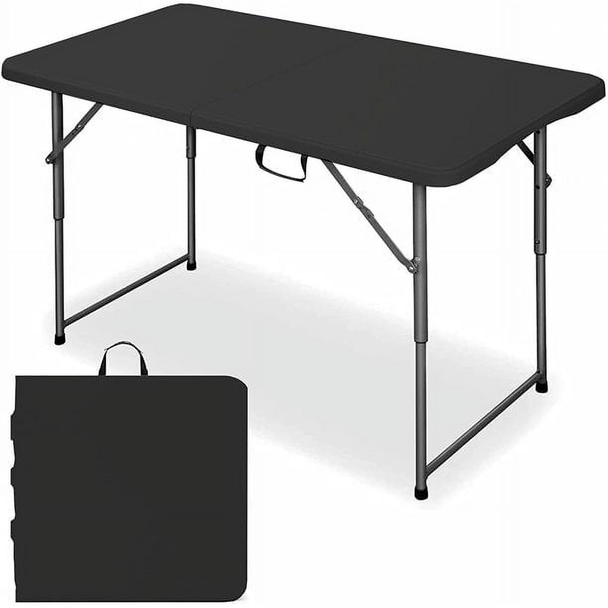 Table Mate XL TV Tray Extra Large Folding Table (Black)