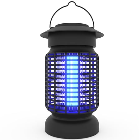 AEDILYS Bug Zappers Outdoor, 4200V High Powered Electric Mosquito Zapper, Fly Trap for Home, Kitchen, Office, Backyard, Black (GH-Y)