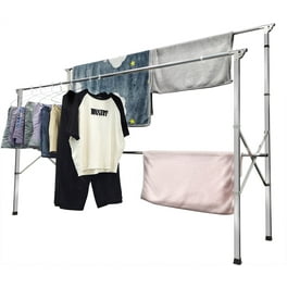 Mainstays Space-Saving 2-Tier Tripod Hanging Clothes Drying Rack