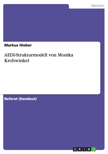 AEDL-Strukturmodell von Monika Krohwinkel (Paperback) - image 1 of 1