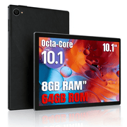 2025 Android 14 Tablet,AEEZO 10.1 inch Tablets 8GB+64GB +1TB Expand, 5000mAh Octa-Core Tablet Drop-proof Case, 1280*800 HD IPS Display, GPS, 5G/2.4G WiFi,Dual 5MP+8MP Camera for Adults and Kids