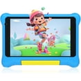thumbnail image 1 of AEEZO Kids Tablet 7inch,5GB RAM 32GB ROM,128GB Expansion,Android 13 with Case, Wifi, Bluetooth, Parental Control Mode, Kidoz, Eye Protection, Google Services Learning Tablet (Blue), 1 of 6