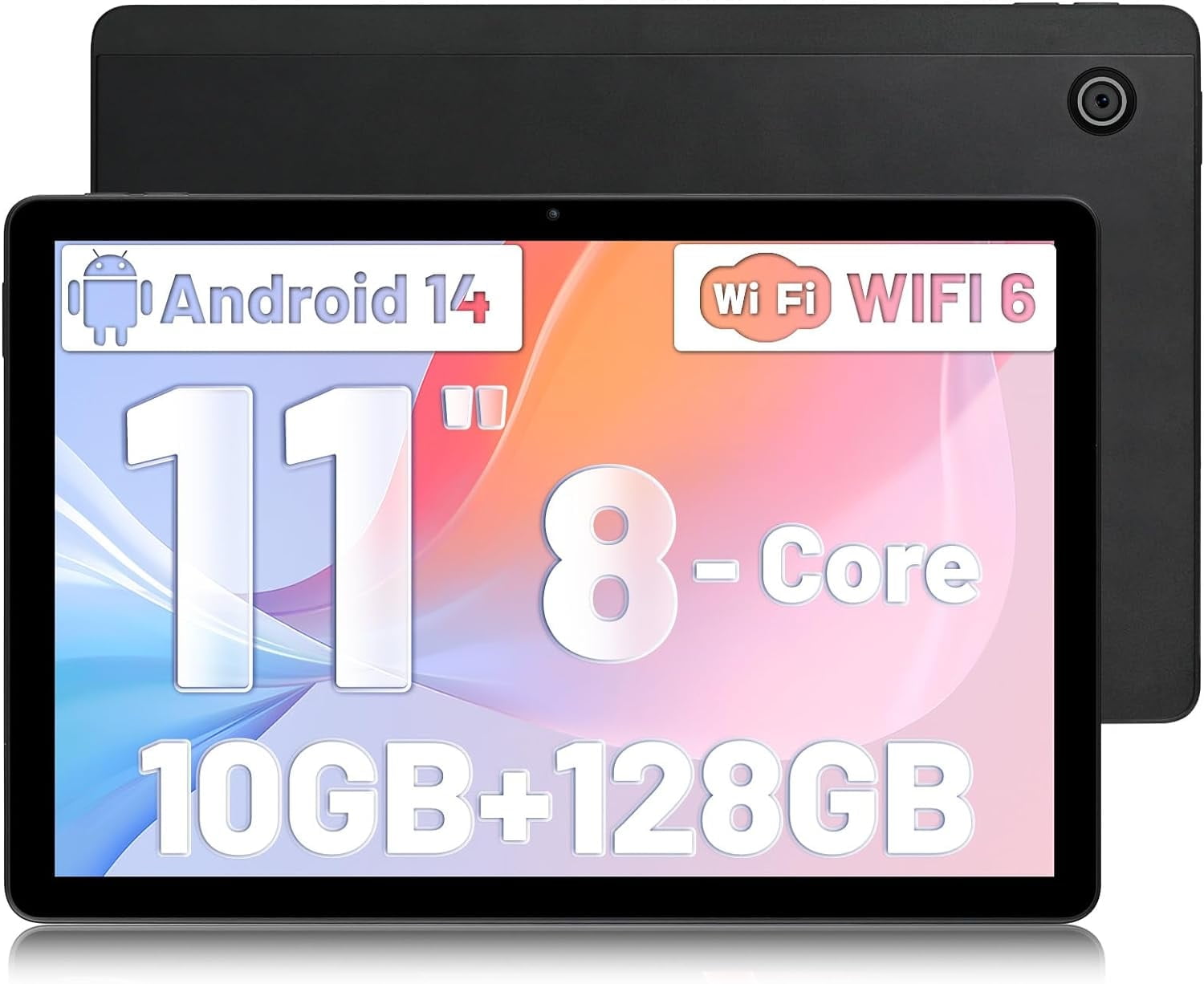 Android 14 11インチ タブレット 10GB+128GB+1TB拡張 Android 14