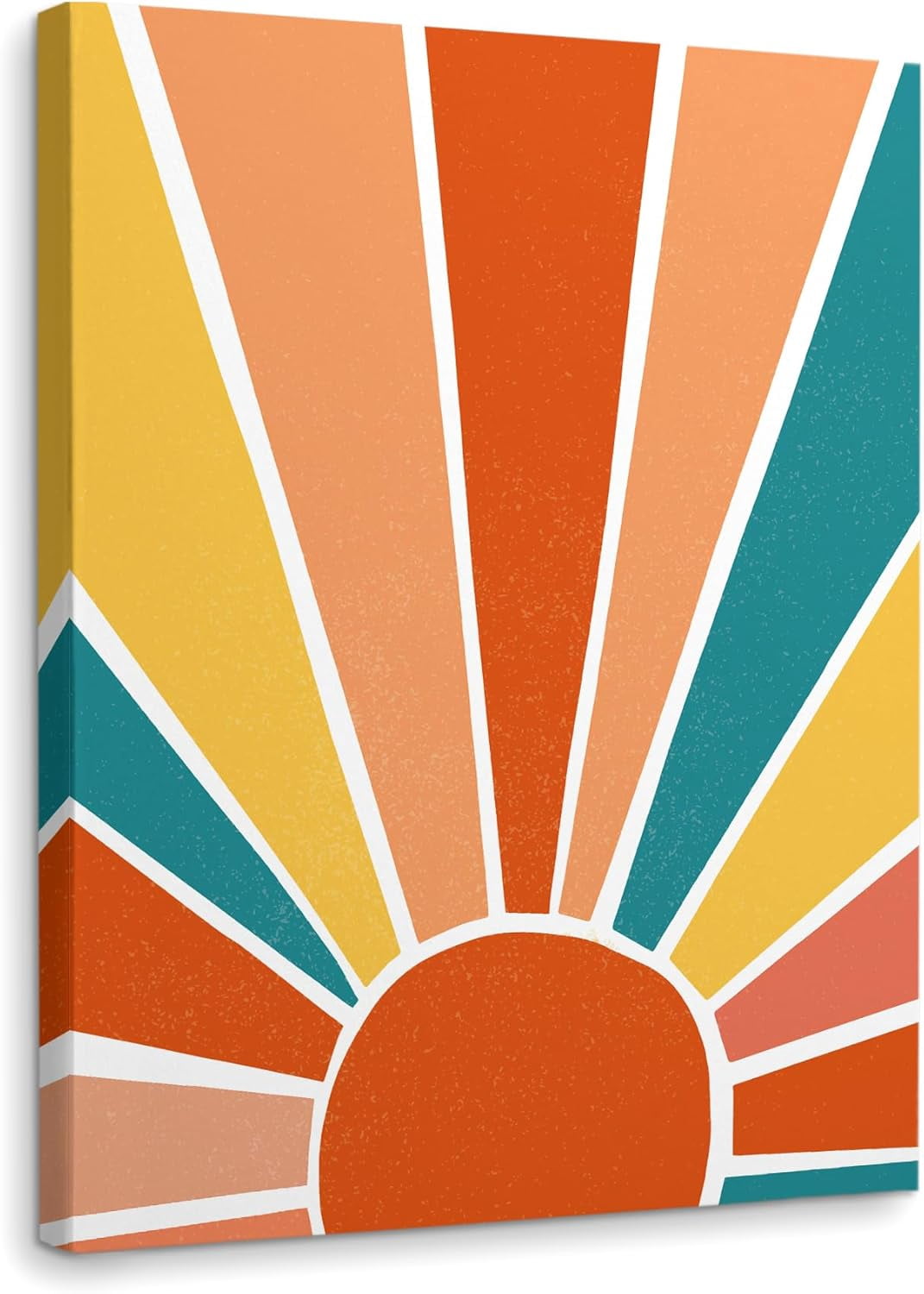Aefer 270 hh yh boho sun sunshine watercolor wall art unframed canvas
