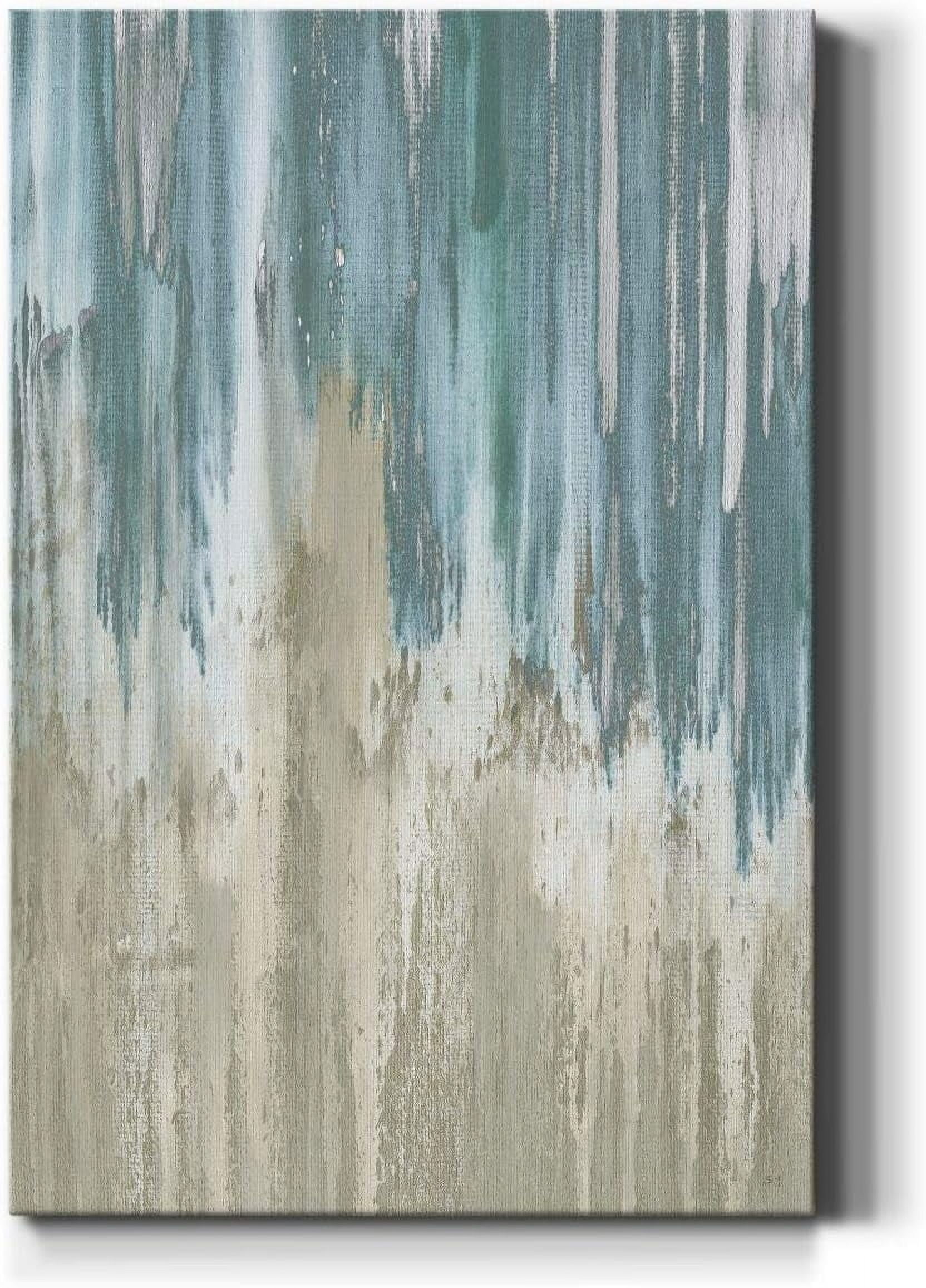 AEFER Abstract Art Wall Prints for Home Decorations Rustic Blue Like a ...